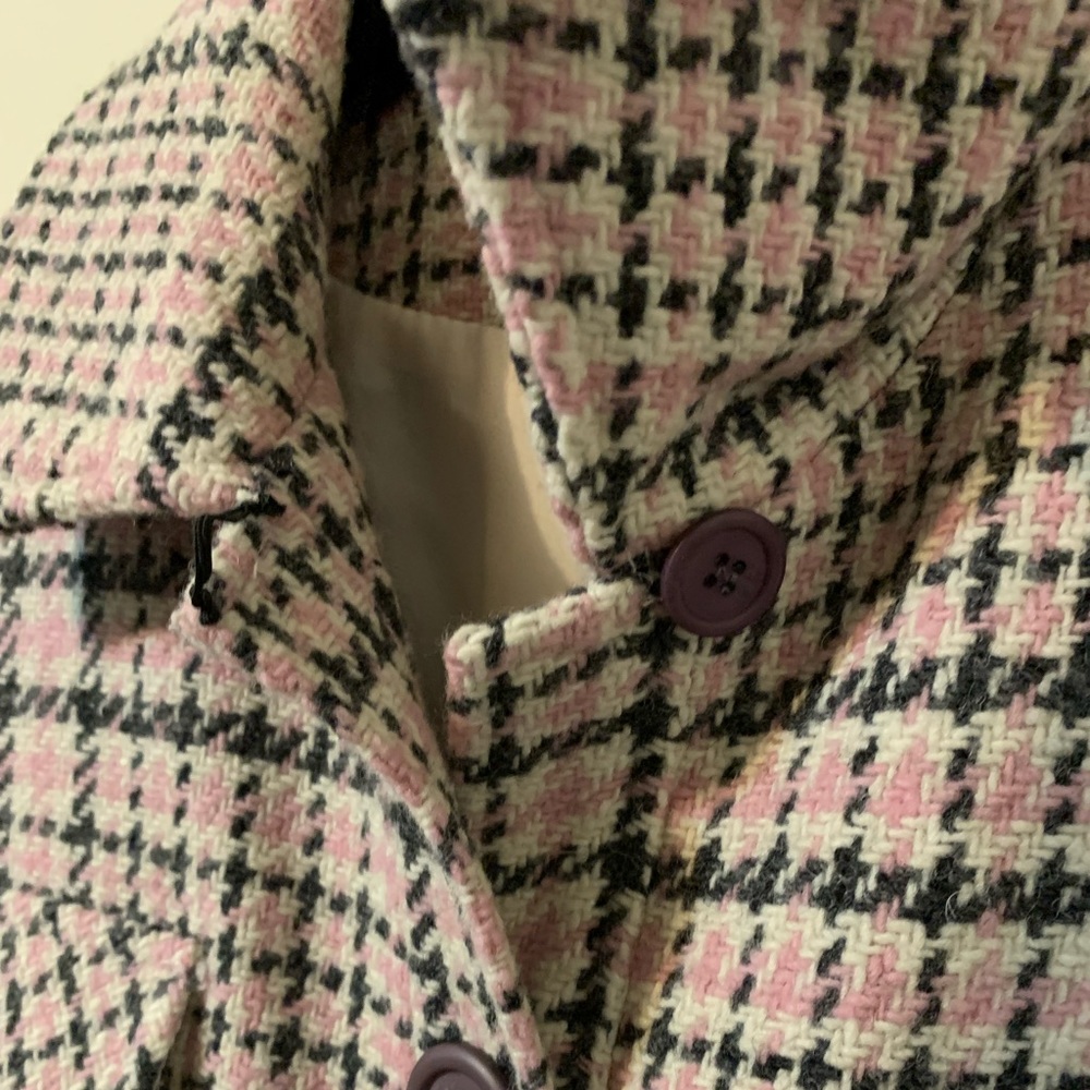 STATIC 80% Wool Coat size Large - Picture 4 of 15